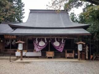 吉水神社 拝殿