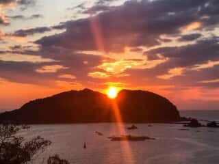 春分の日の竹ケ島