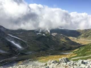 立山登山道
