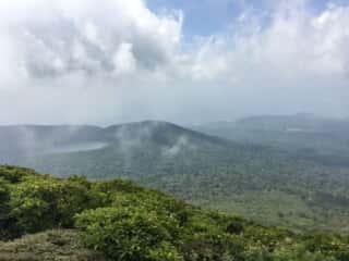 韓国岳からの景色