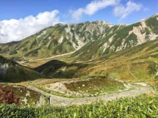 立山登山道