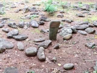 西崎山環状列石（ストーンサークル）
