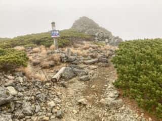 早池峰山 登山道