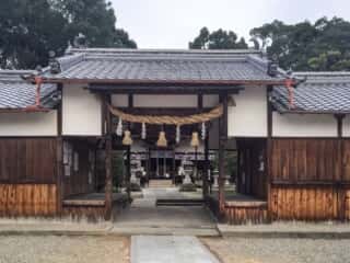 相賀八幡神社 参道