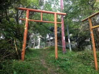 沼島 山ノ大神社参道