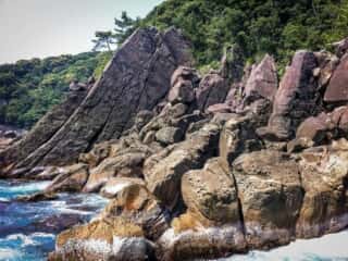 岩の博物館 竹ヶ島東海岸