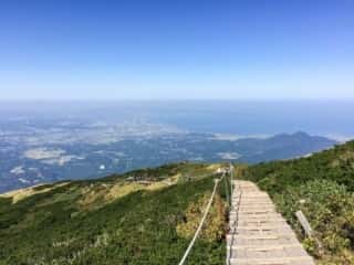 大山登山道