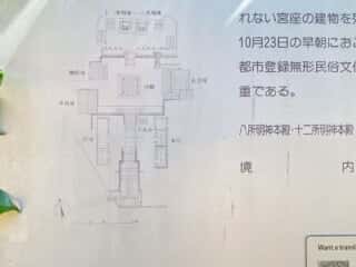 石座神社 境内図