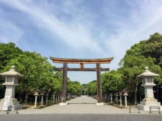 橿原神宮　表参道　一の鳥居