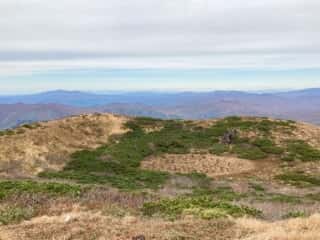 秋田駒ヶ岳登山道からの景色