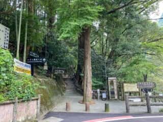 祖谷のかずら橋入口