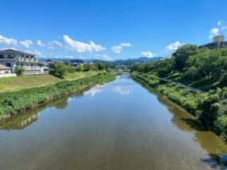京都の中心を流れる鴨川