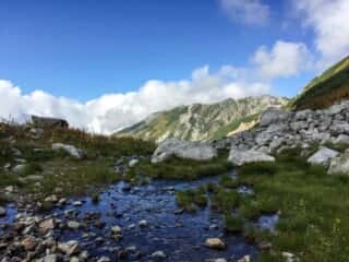 立山登山道からの展望