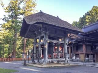 出羽三山神社 鐘楼
