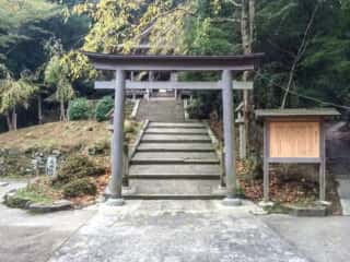 金峯神社 参道