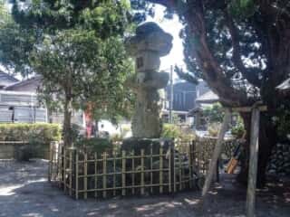 竹神社 石灯篭