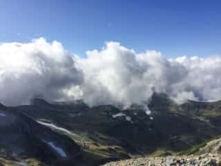 立山登山道からの展望