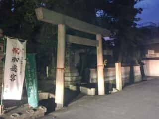 野志里神社 鳥居 (桑名野代宮比定地)