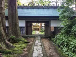 出羽三山 羽黒山 齋館