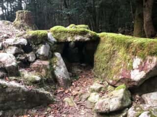熊野神社遺跡内の遺構