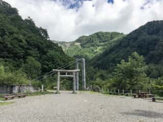 砂防新道 別当出合登山口