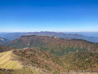 剣山・次郎笈 登山道の景色