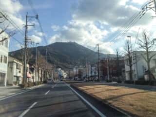 八幡 皿倉山を望む