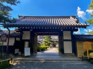 大覚寺　表門
