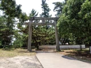 奈多宮神社　鳥居