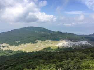 韓国岳からの景色