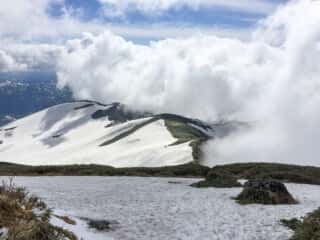 月山登山道