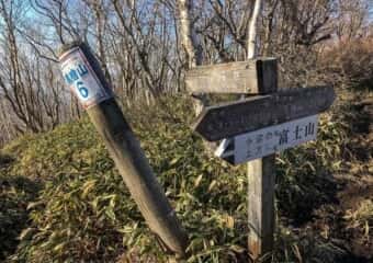 黒檜山 登山道