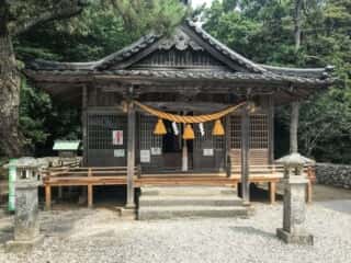 和多都美神社　拝殿