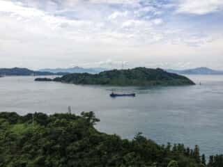 しまなみ海道サイクリングロードからの展望