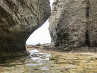 仏ヶ浦の奇石