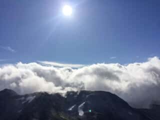 立山登山道からの展望