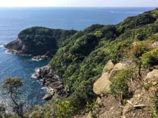 竹ヶ島頂上からの展望
