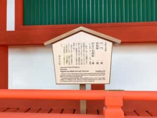 春日大社の中門・御廊の説明