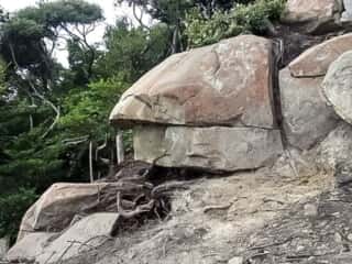 竹ヶ島 頂上石