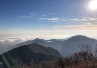 黒檜山 登山道からの景色