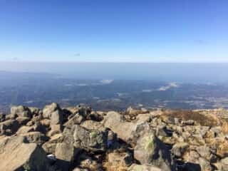 岩木山 山頂からの景色
