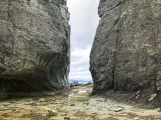 仏ヶ浦の奇石