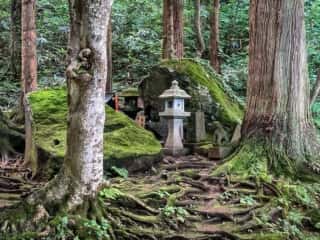 石神神社の磐座 青森