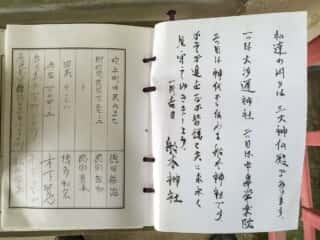 船木神社　拝殿