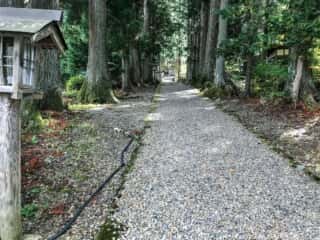早池峰神社　参道