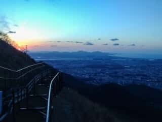 皿倉山 頂上からの景色