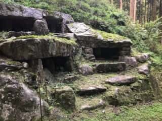 熊野神社遺跡内の遺構