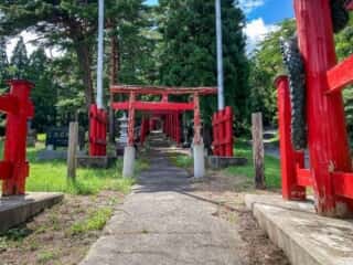 大石神社　鳥居