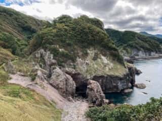 願掛岩の全容