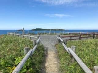 礼文島 スコトン岬